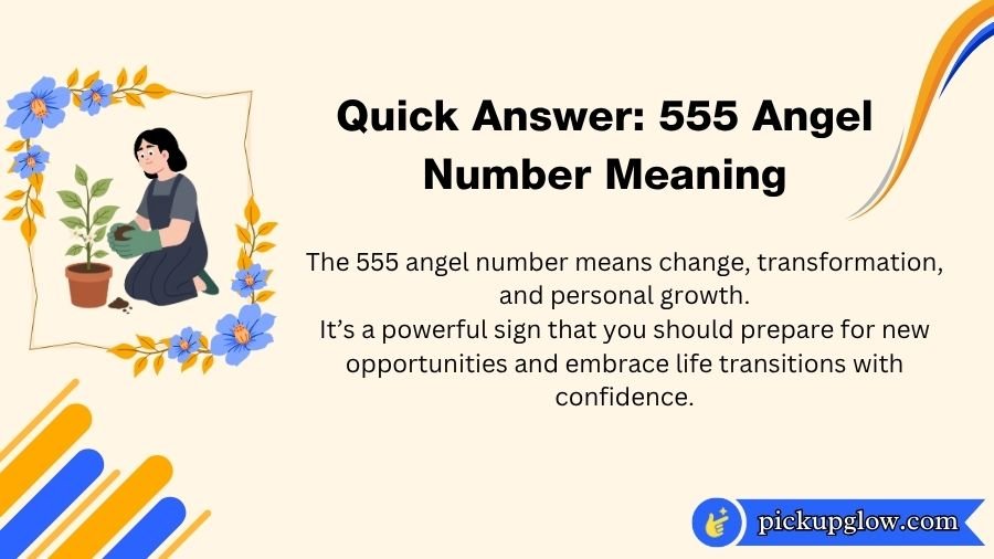 555 Angel Number Meaning