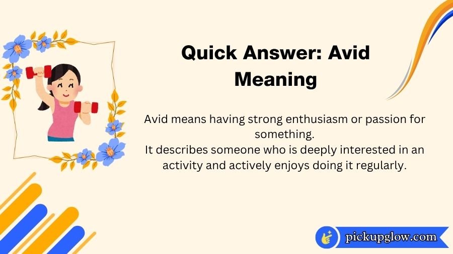 Avid Meaning