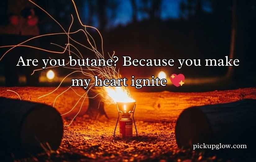 Butane Pickup Lines