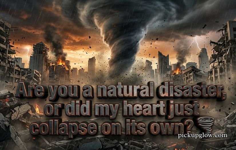 Catastrophe Pickup Lines