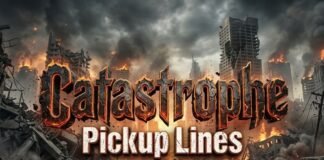Catastrophe Pickup Lines Catastrophe Pickup Lines