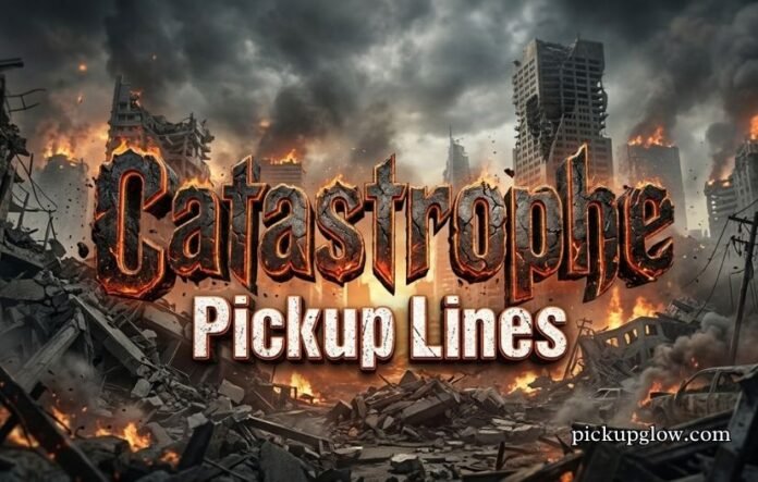 Catastrophe Pickup Lines