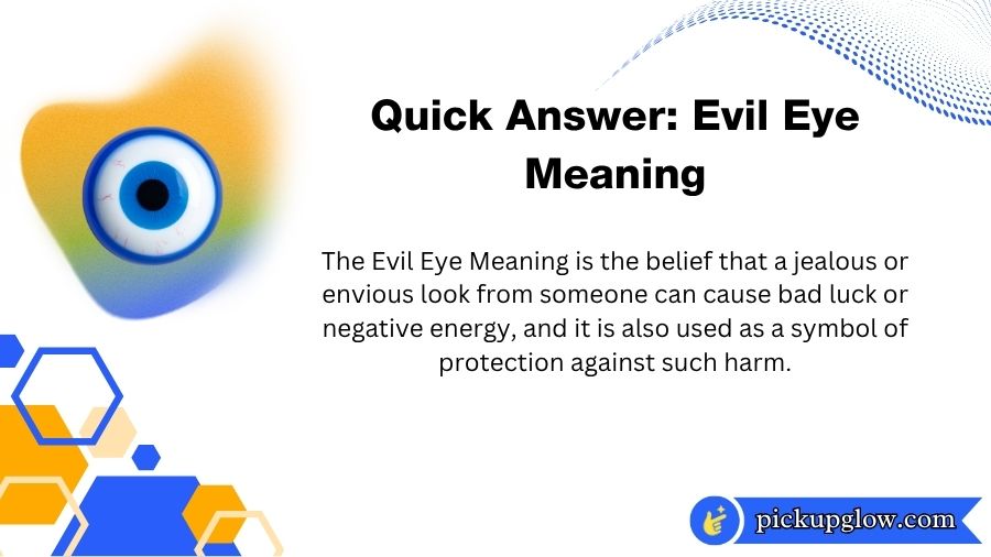 Evil Eye Meaning