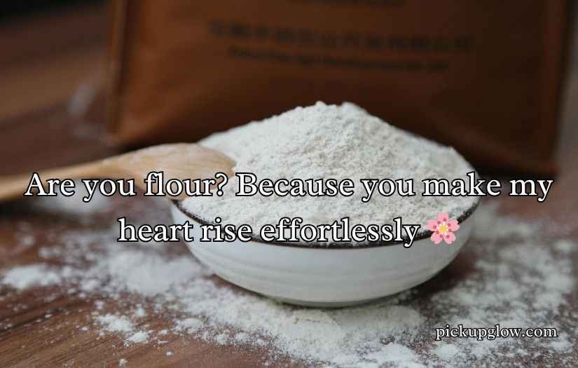 Flour Pickup Lines