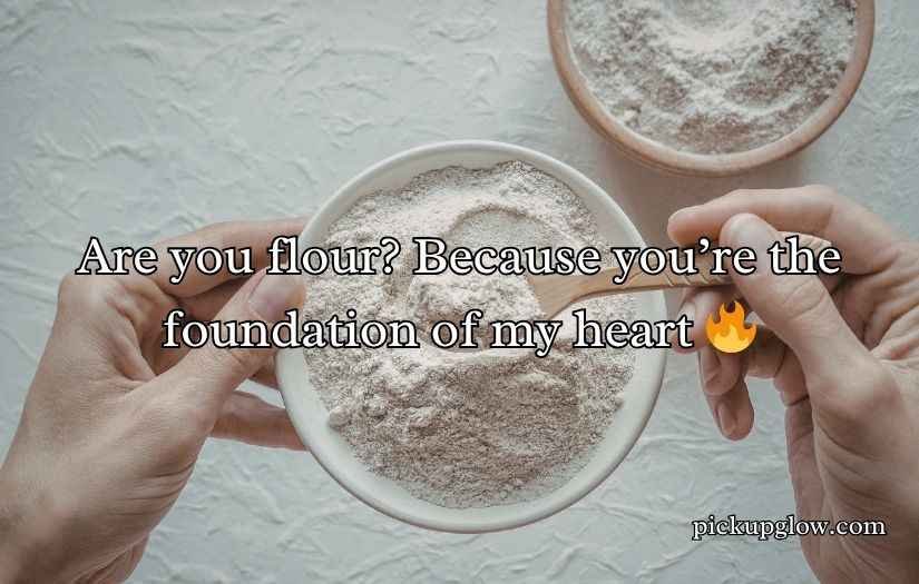 Flour Pickup Lines