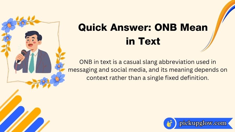 ONB Mean in Text