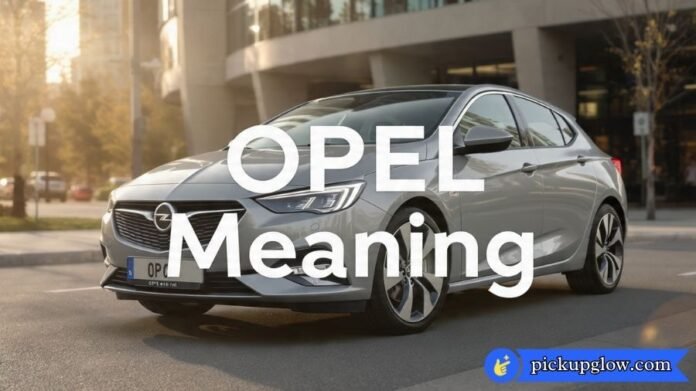 OPEL Meaning