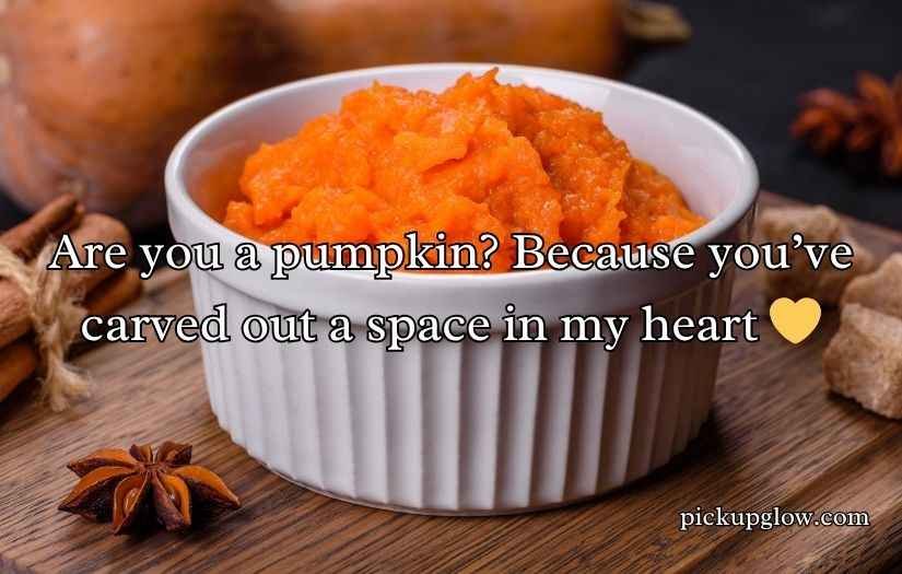 Pumpkin Pick Up Lines
