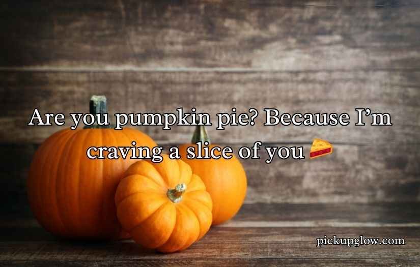 Pumpkin Pick Up Lines