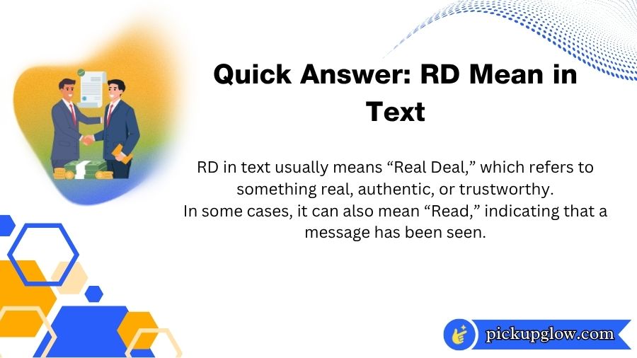 RD Mean in Text