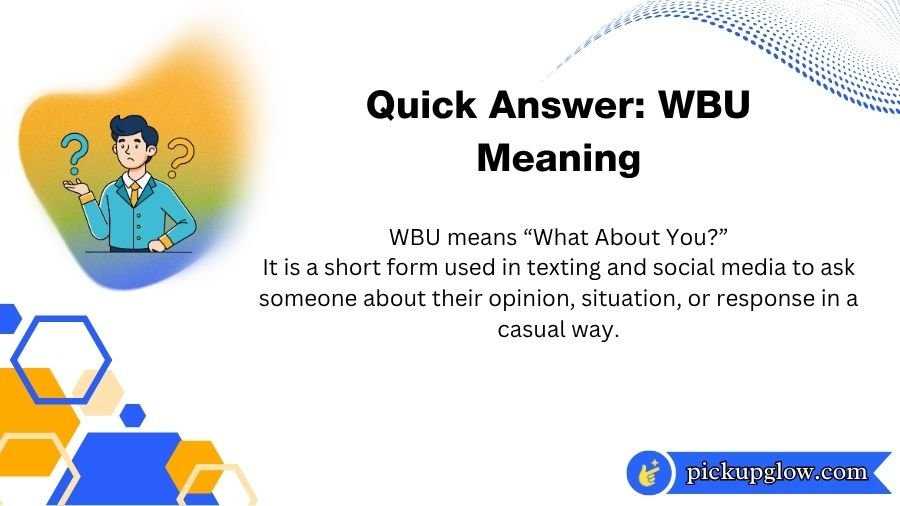 WBU Meaning