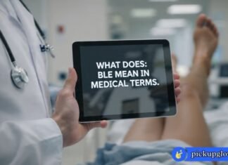What Does BLE Mean in Medical Terms What Does BLE Mean in Medical Terms