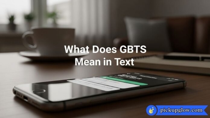 What Does GBTS Mean in Text