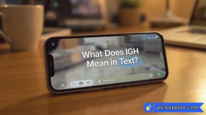 What Does IGH Mean in Text