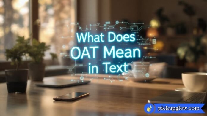 What Does OAT Mean in Text