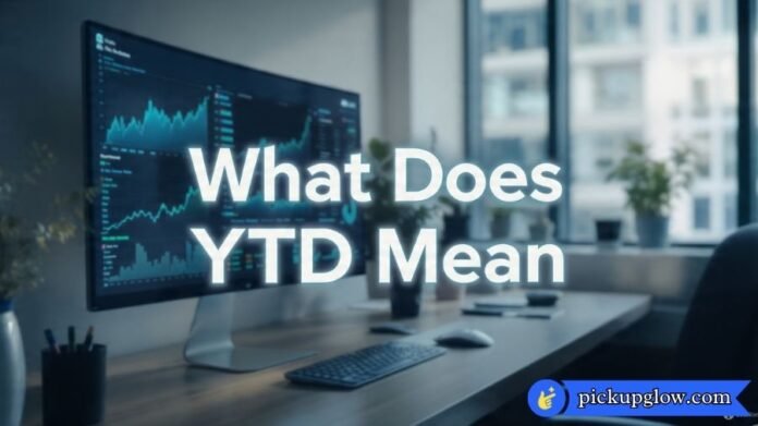 What Does YTD Mean