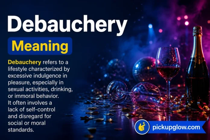 Debauchery Meaning