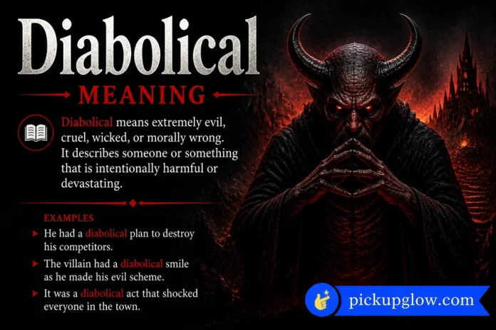Diabolical Meaning