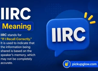 IIRC Meaning IIRC Meaning