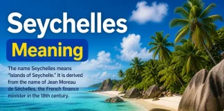 Seychelles Meaning Seychelles Meaning