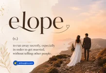 Elope Meaning elope meaning
