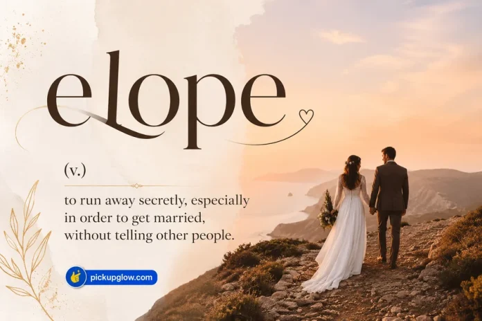 elope meaning